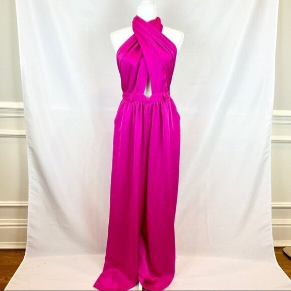 Atoir The Dreamers Dream Jumpsuit Wide Leg Halter Party Cocktail Formal 2 / XS - Picture 7 of 16